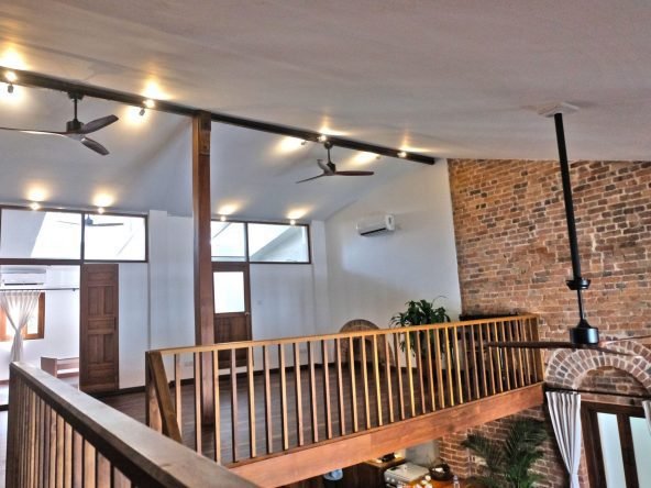 mezzanine in heritage apartment