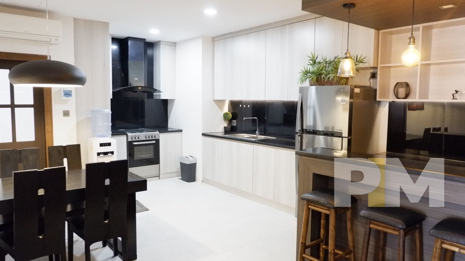 Kitchen in Sanchaung Apartment