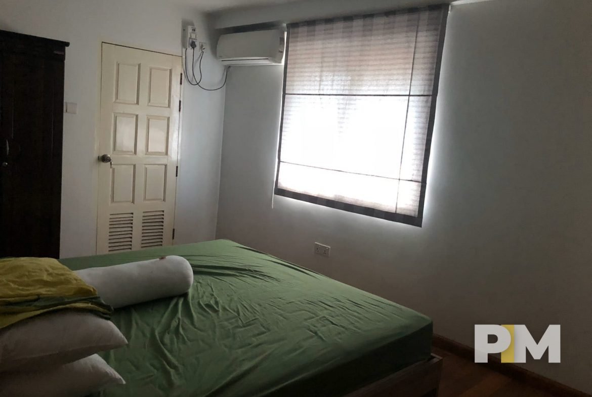 bedroom in condo for rent in yangon