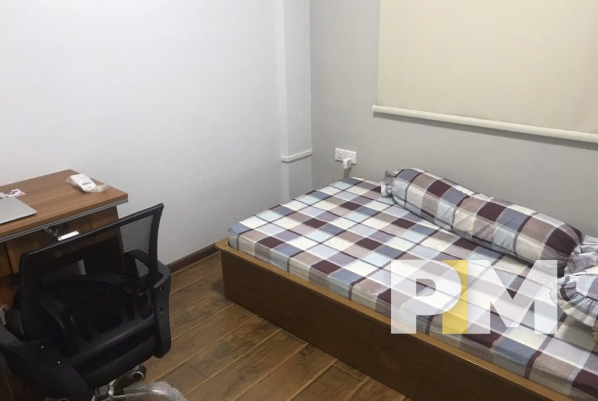 bedroom in sanchaung apartment