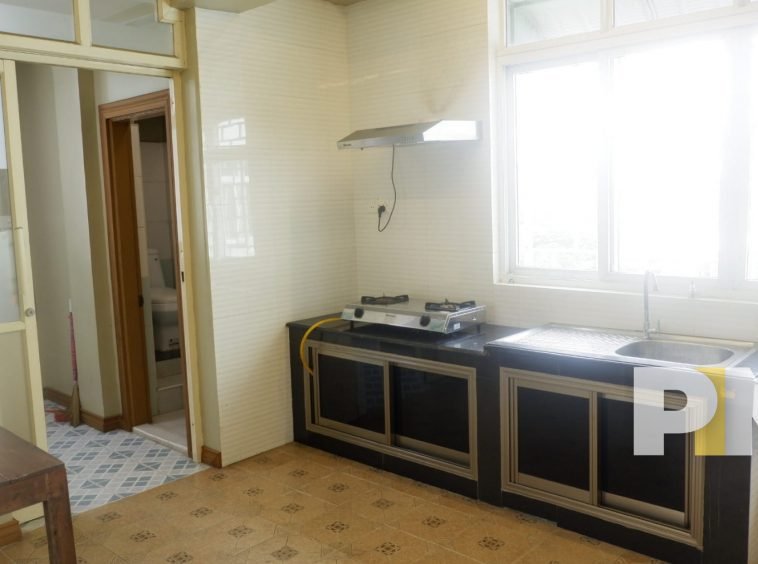 kitchen in yangon apartment