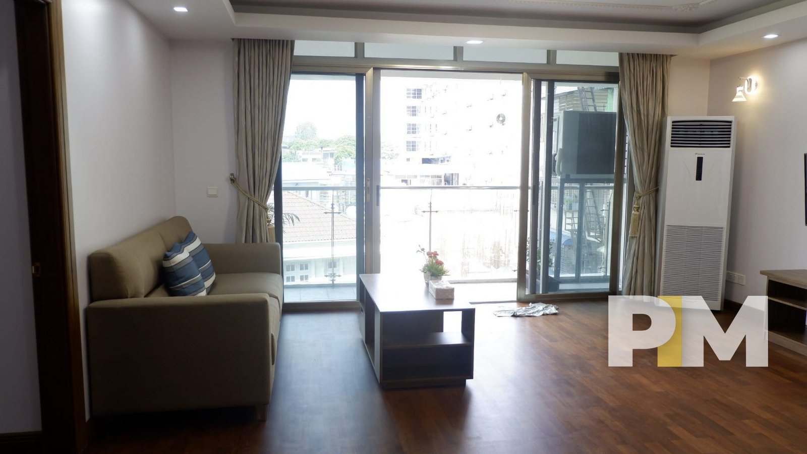 living room - property in yangon