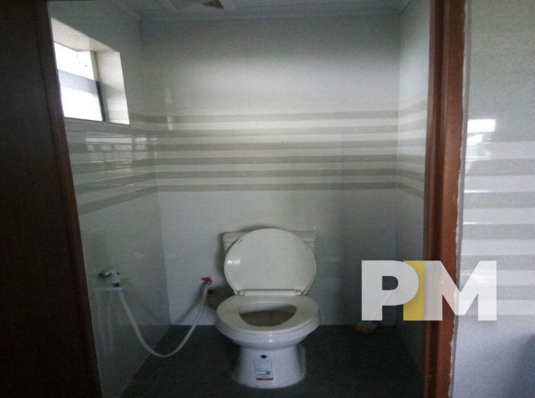 toilet in penthouse in myanmar