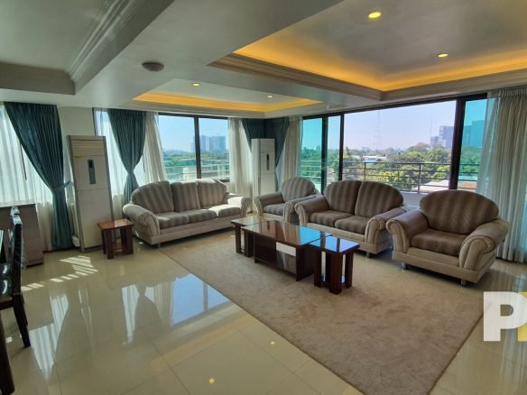 3 bed Penthouse for rent in Yangon