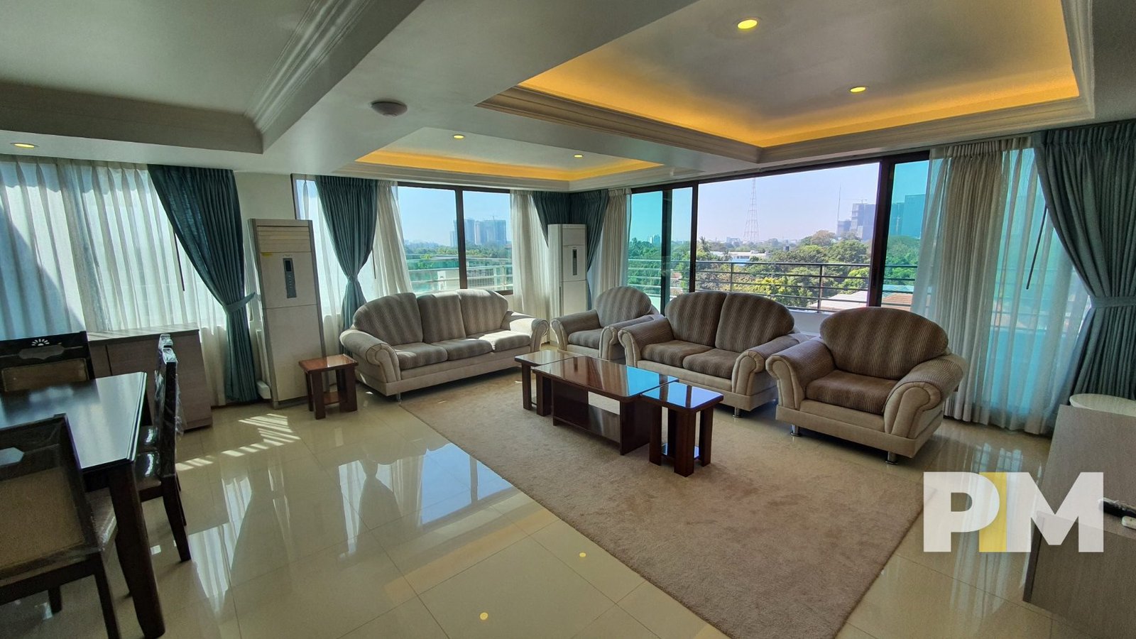 3 bed Penthouse for rent in Yangon