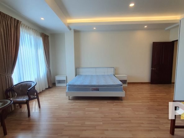 bedroom in condo for rent in yangon