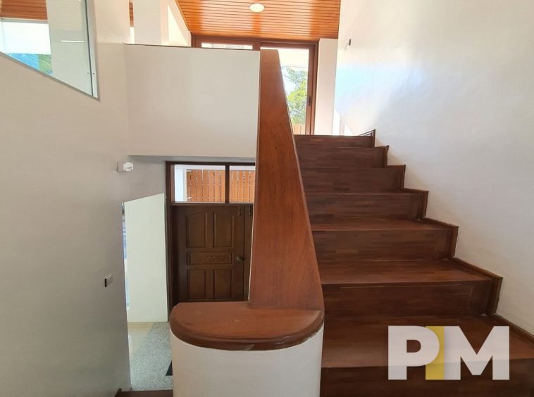 staircase - house for sale in myanmar