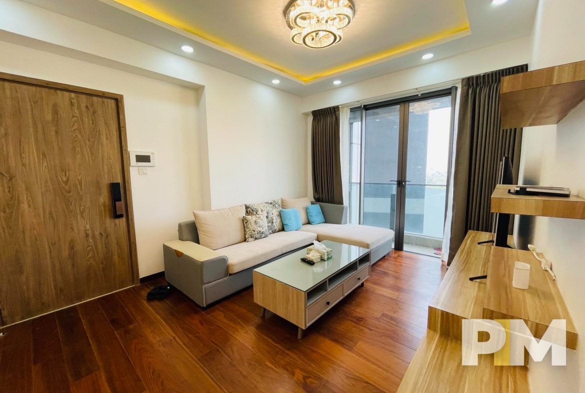 Living room - Properties in yangon