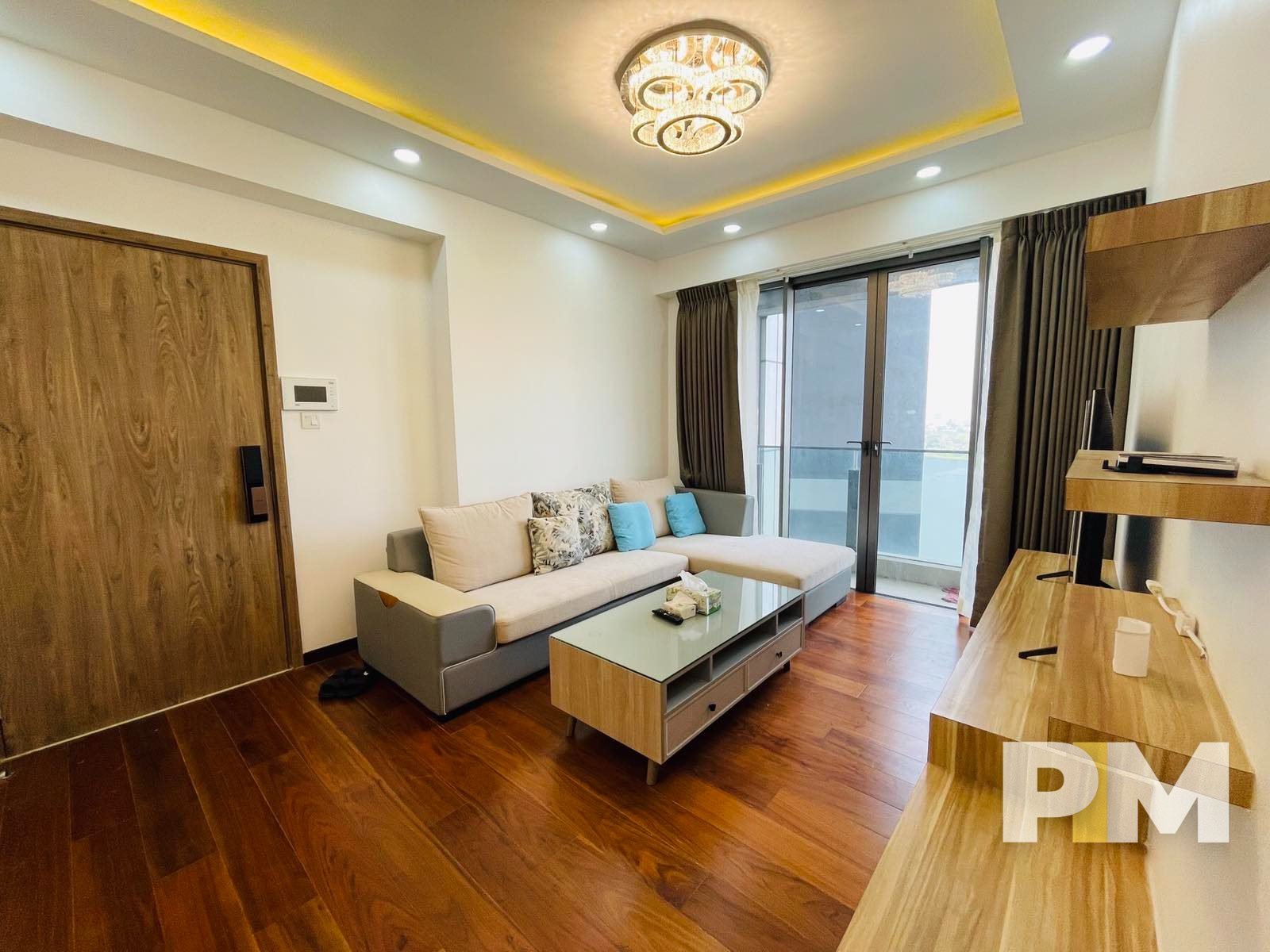 Living room - Properties in yangon