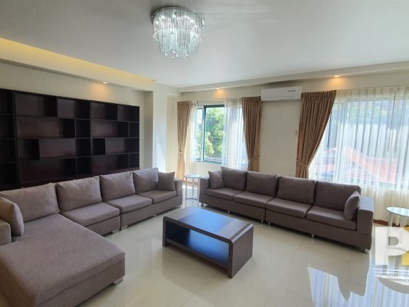 Living room -properties in yangon