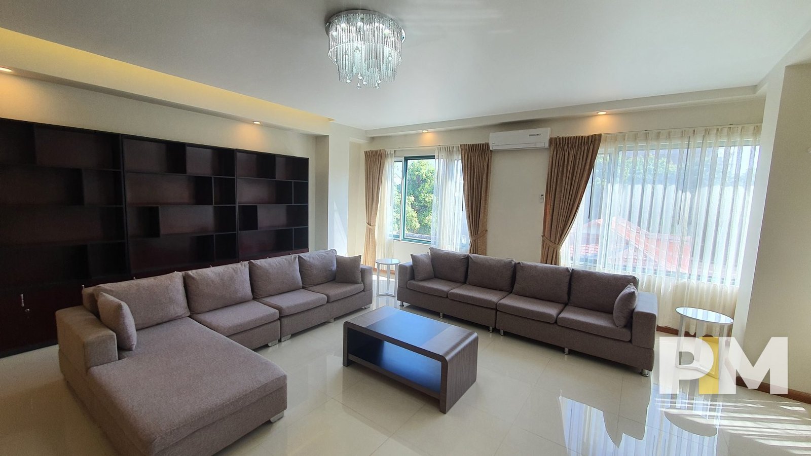 Living room -properties in yangon