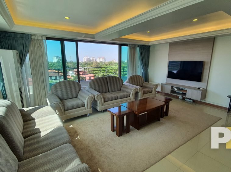 Penthouse for rent in myanmar