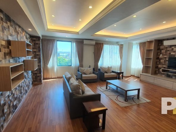 Fully furnished apartment for rent in Yangon