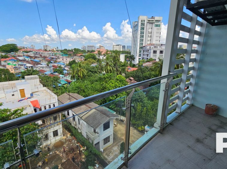 Sanchaung property for rent in Yangon Balcony