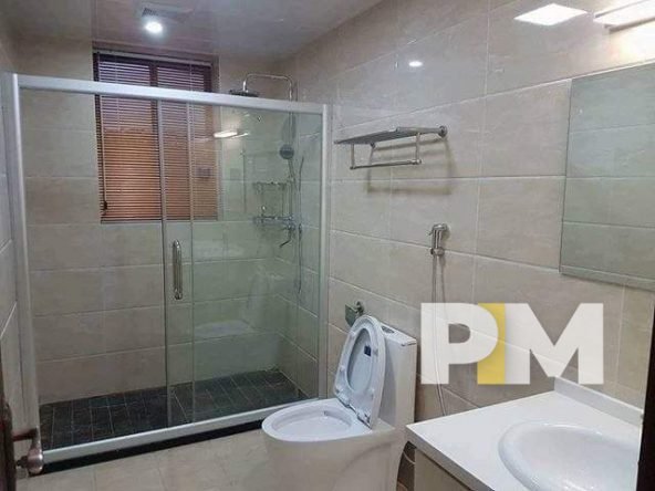 bathroom - apartment for rent in yankin