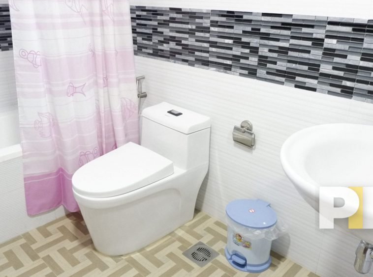 bathroom with bath - properties in myanmar