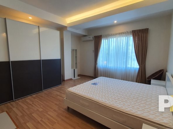 bedroom- condo rent in yangon