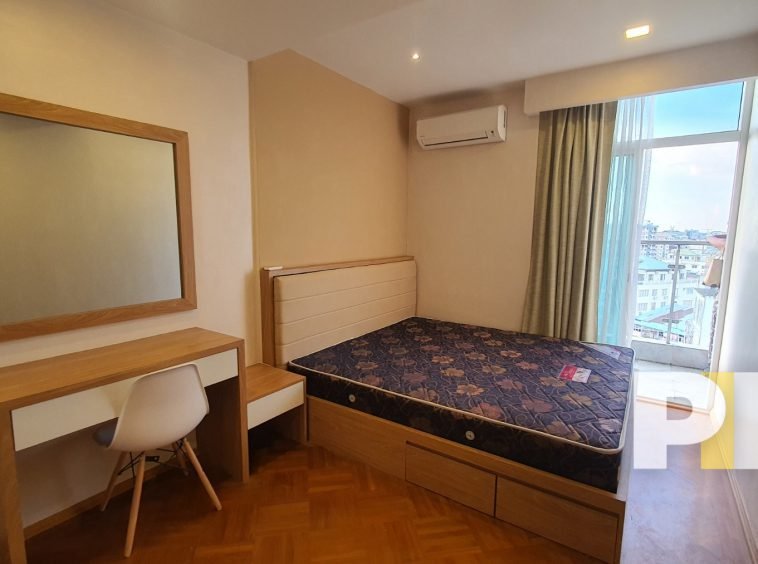 bedroom - apartment for rent in sanchaung garden