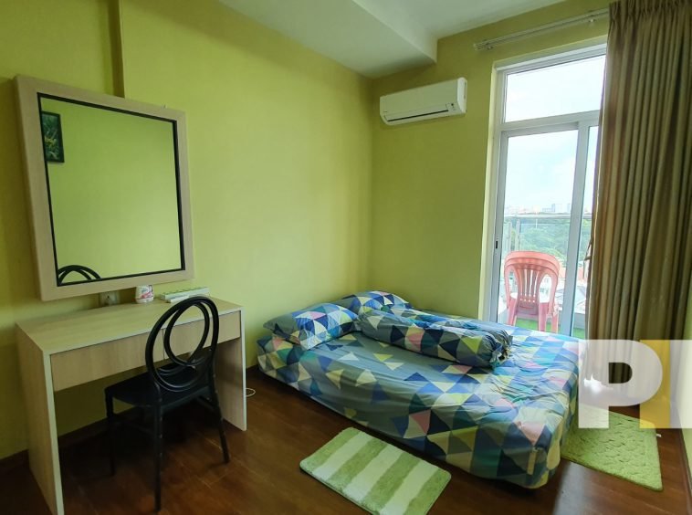 bedroom - apartment for rent in yangon