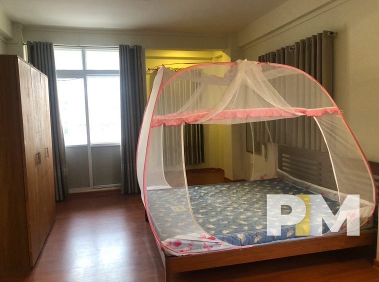 bedroom - duplex penthouse in myanmar