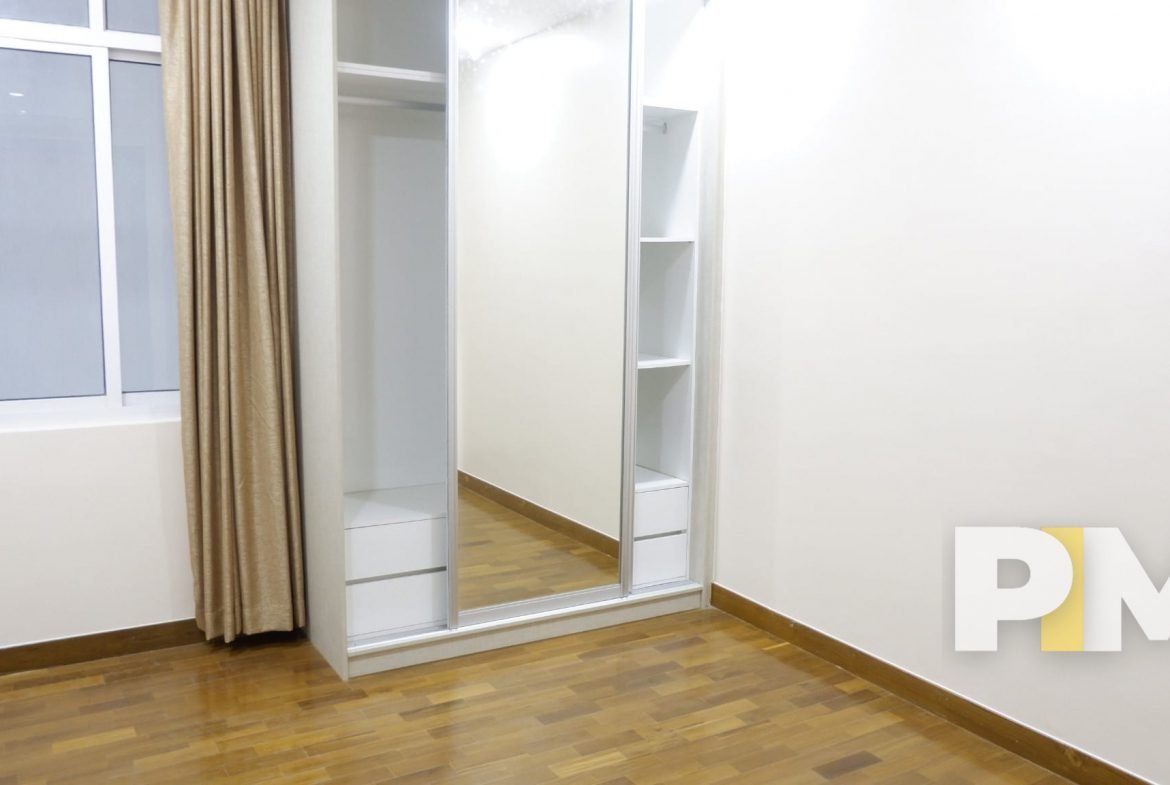 bedroom in myanmar apartment for rent