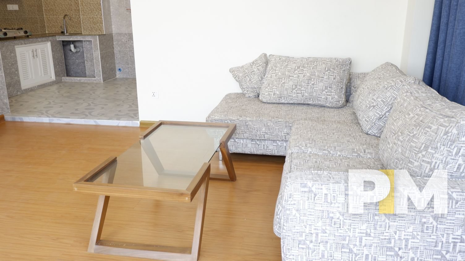 coffee table and sofa - yangon real estate