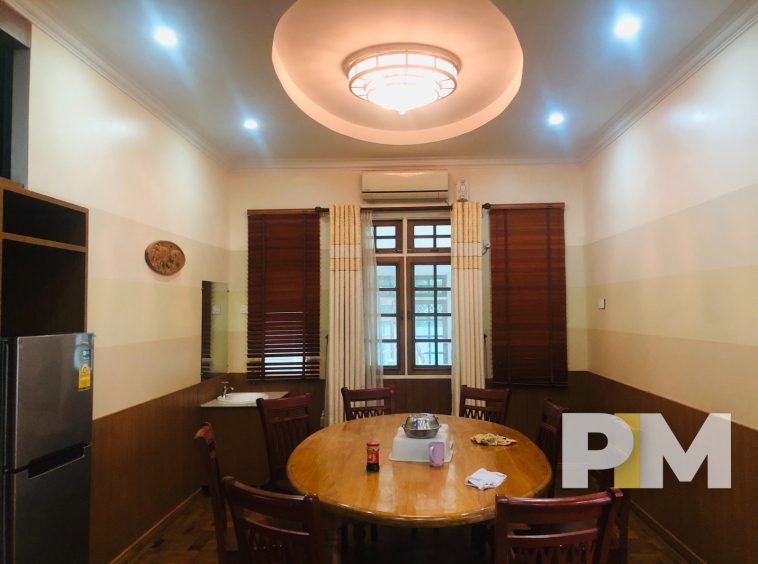 dining area - house for rent in myanmar