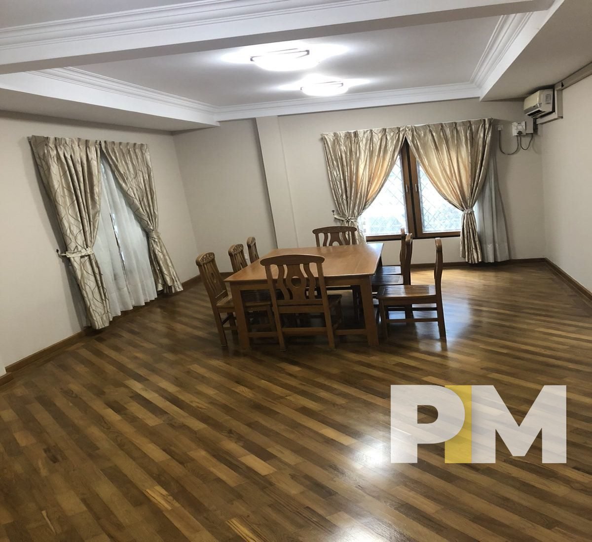dining room in house for rent in myanmar