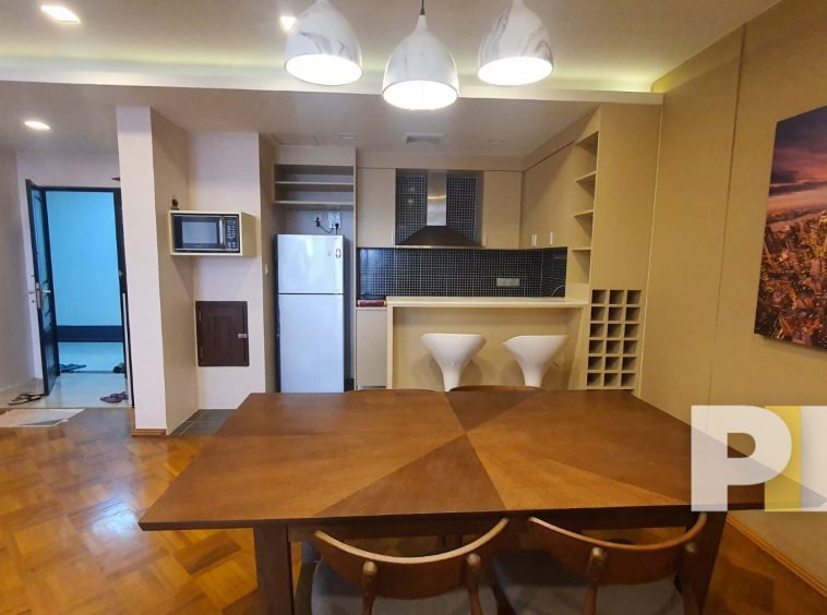 dining table and chairs - sanchaung garden condo