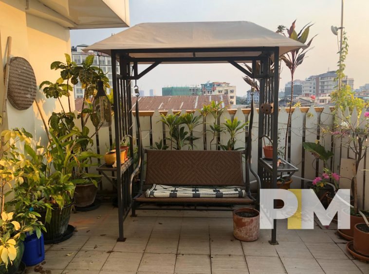 duplex penthouse for rent in yangon