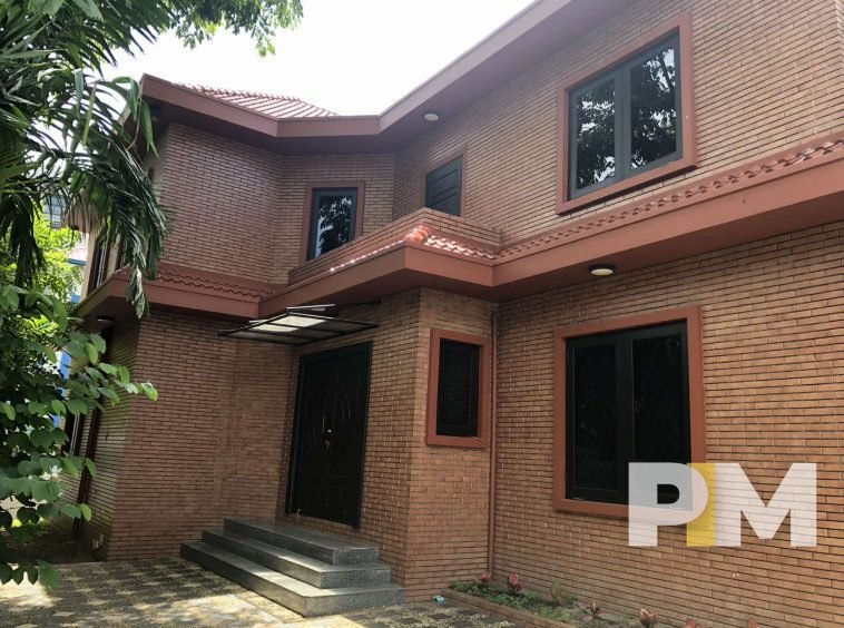 exterior of a house for rent in bahan