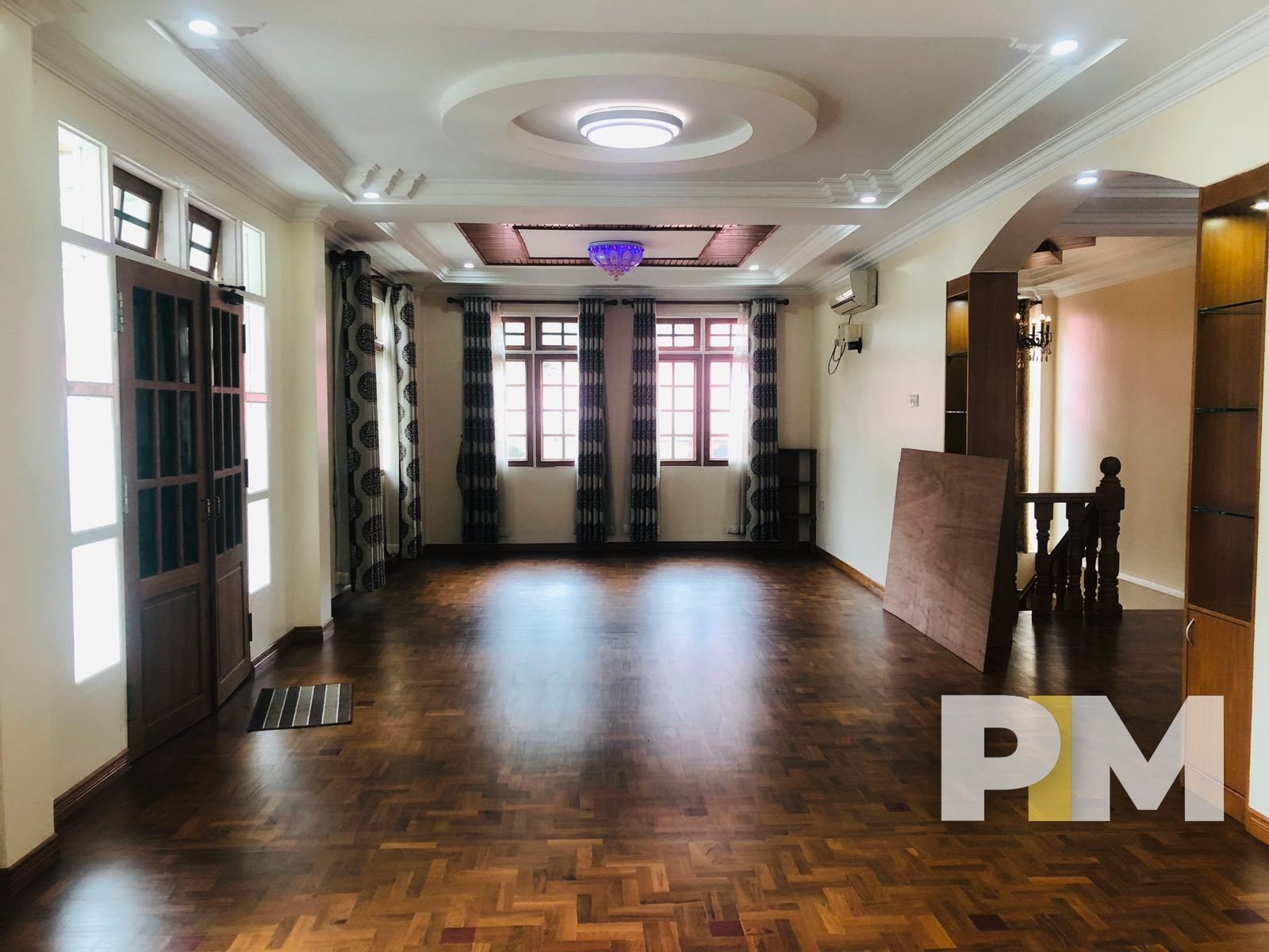 first floor family room in house for rent in yangon