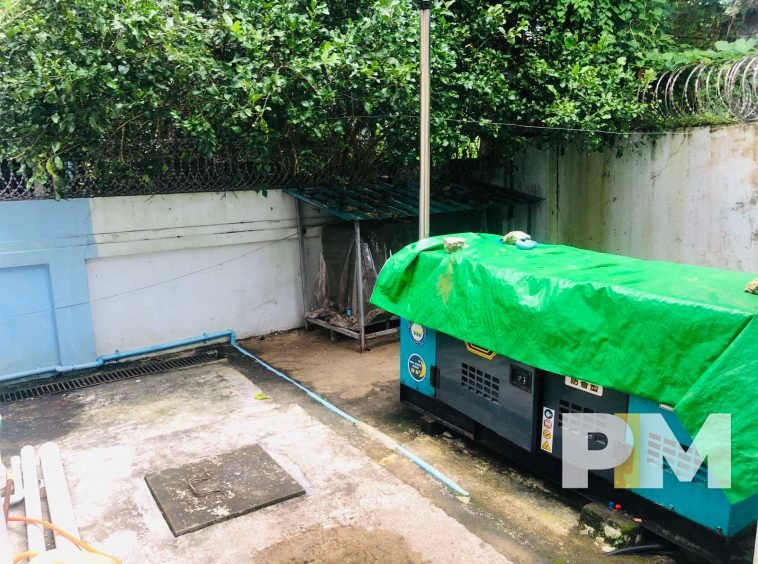 generator behind house for rent in myanmar