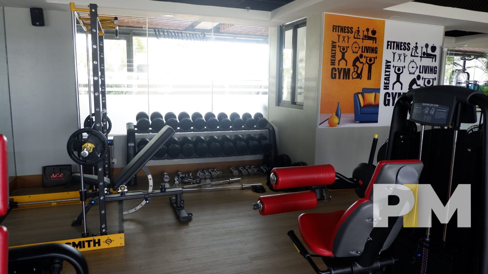 gym in condo for rent in myanmar