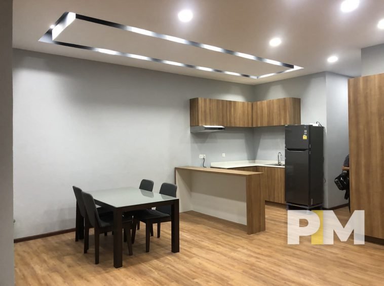 kitchen and dining room - myanmar real estate