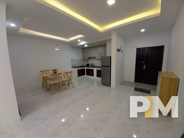 kitchen and dining room - real estate in yangon
