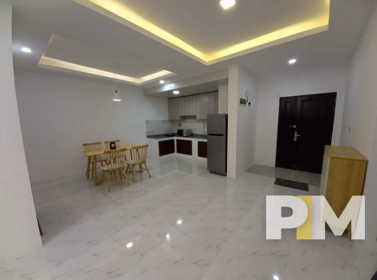 kitchen and dining room - real estate in yangon