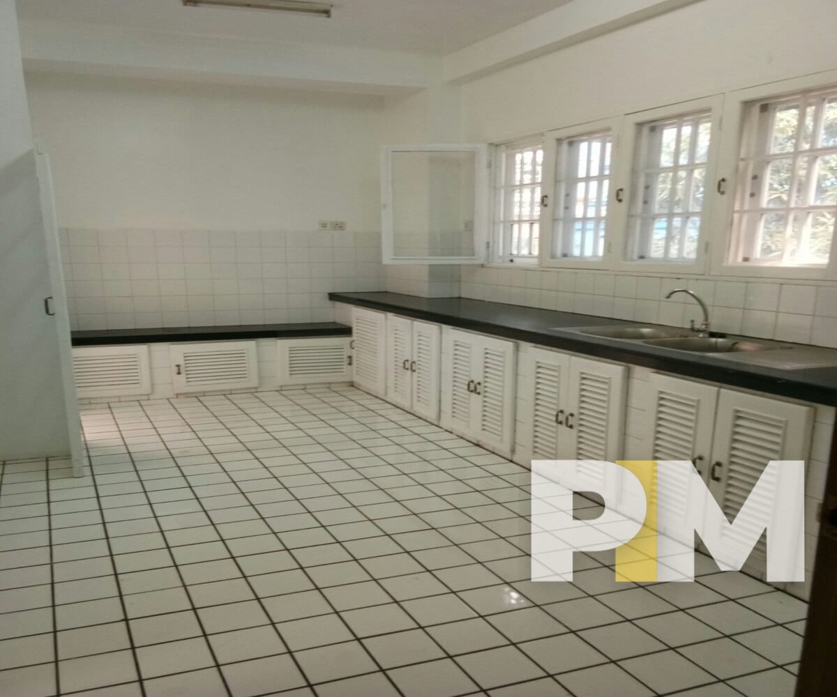 kitchen space in house for rent in yangon
