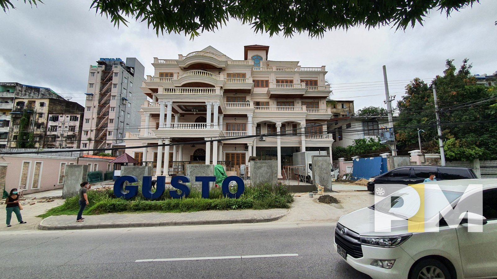 large building for rent in yangon