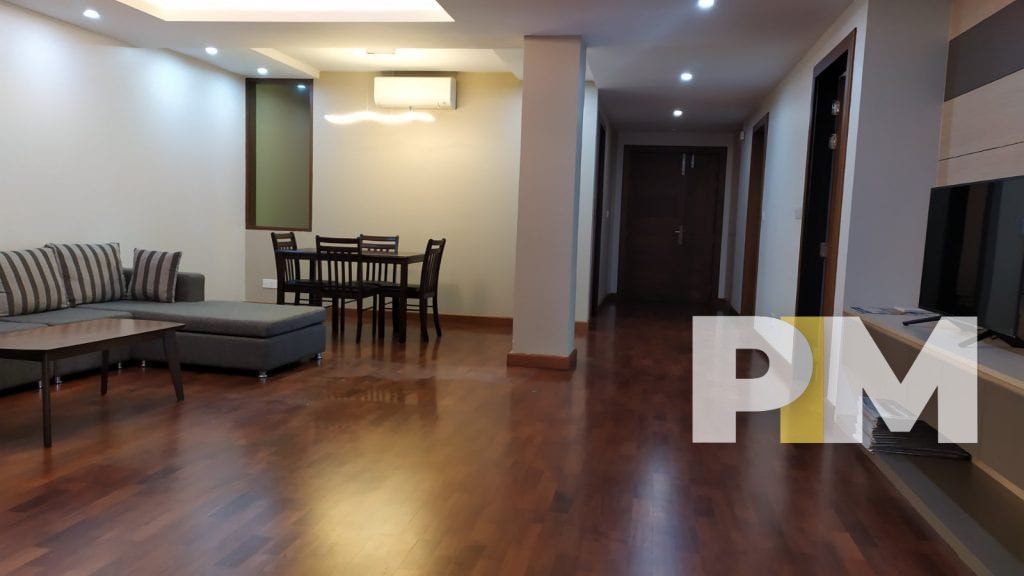 large living room - myanmar real estate