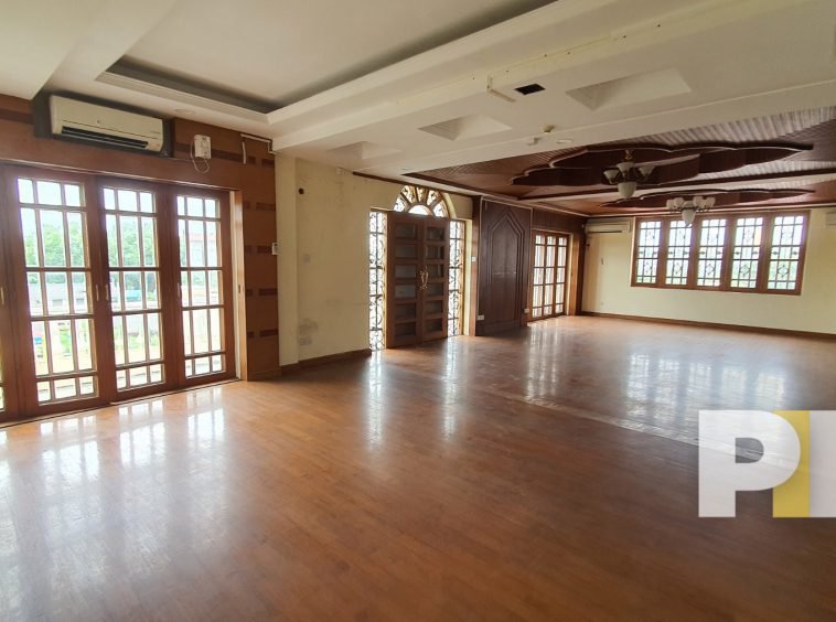large room with terrace - building for rent in yangon