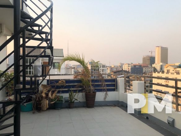 large terrace - myanmar real estate