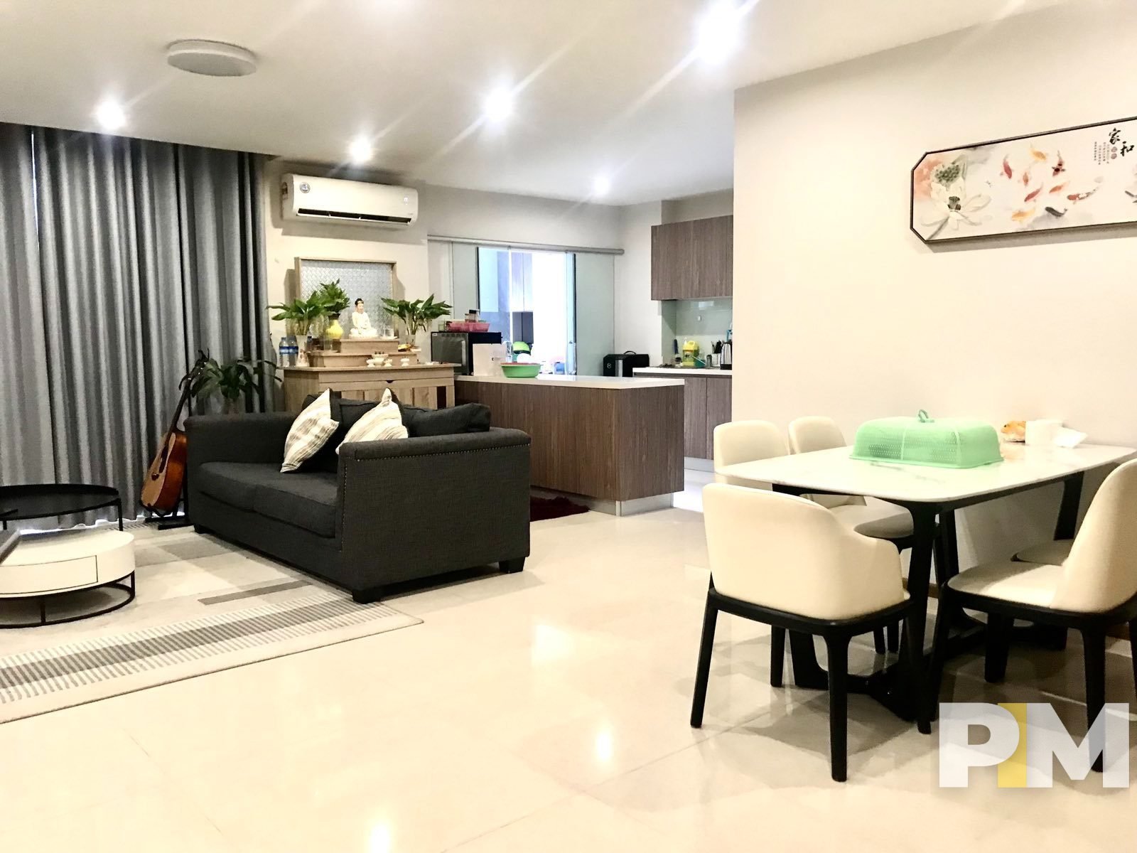 living room - myanmar real estate