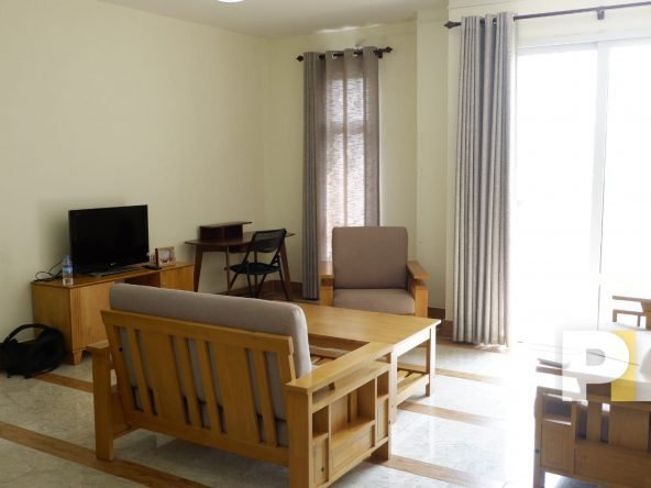 living room - apartment for rent in yangon