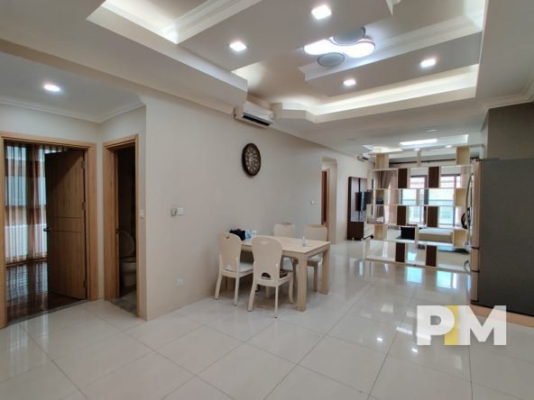 Three Bed Condo for rent in Ahlone - Property in Myanmar