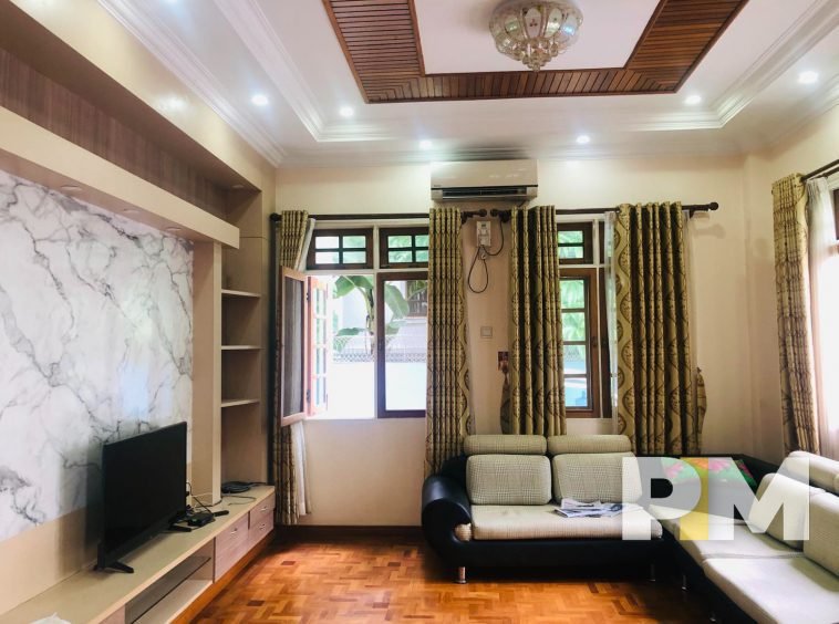 living room - house for rent in bahan