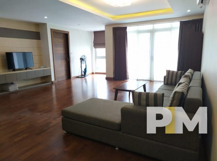 living room - myanmar real estate