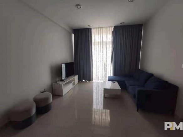 living room - myanmar real estate