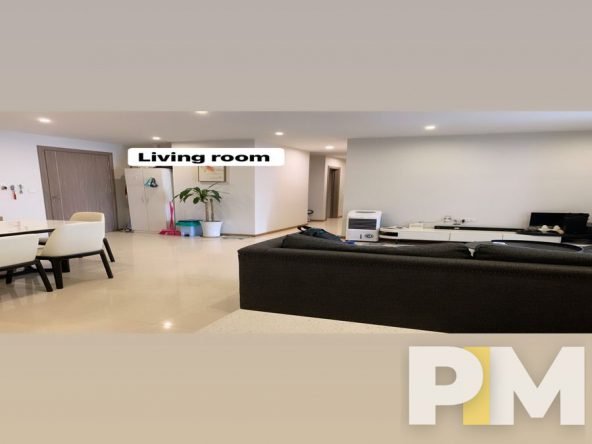 living room - myanmar real estate