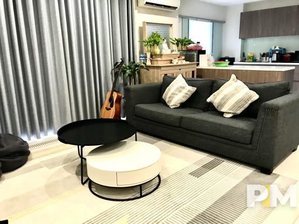 Sofa set and coffee table - myanmar real estate